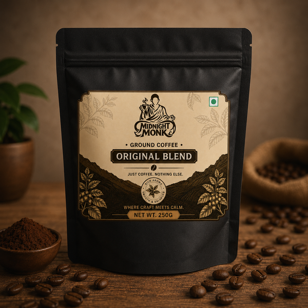 Midnight Monk Original Blend Ground Coffee | 250g