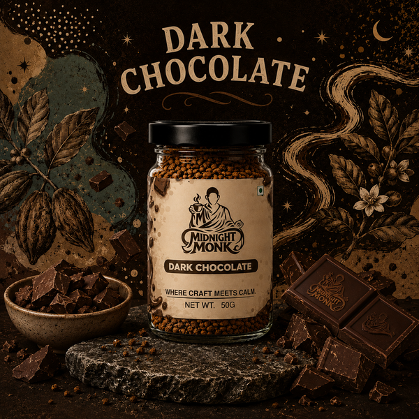 Midnight Monk Focus Blend – Freeze Dried Instant Coffee with L-Theanine | 50g